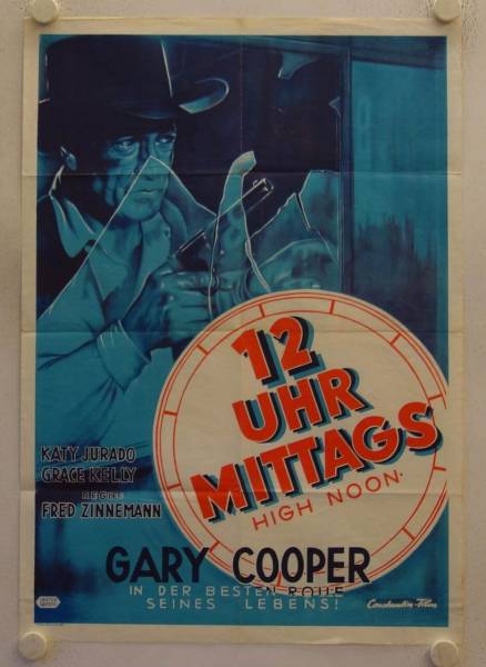 High Noon original release german movie poster